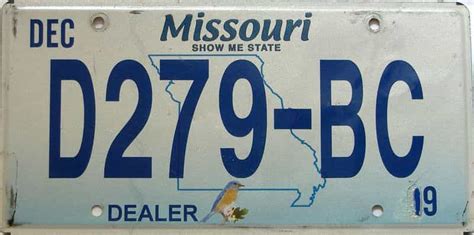 Dealer Plate Laws. . Missouri dealer tag lookup